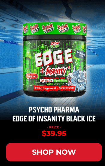 PSYCHO PHARMA EDGE OF INSANITY BLACK ICE