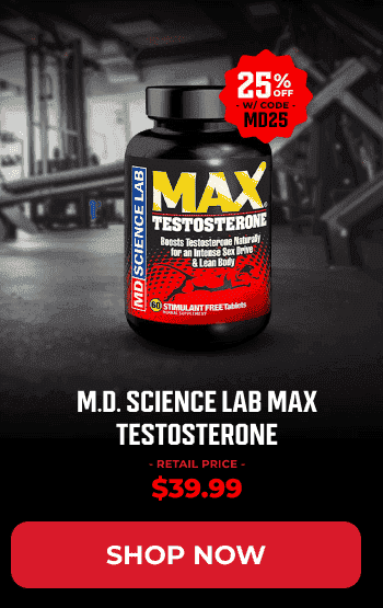 M.D. SCIENCE LAB MAX TESTOSTERONE