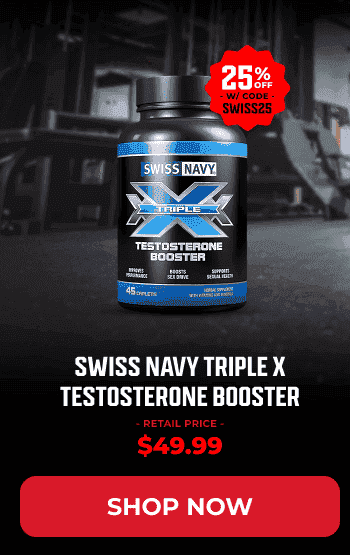 SWISS NAVY TRIPLE X TESTOSTERONE BOOSTER