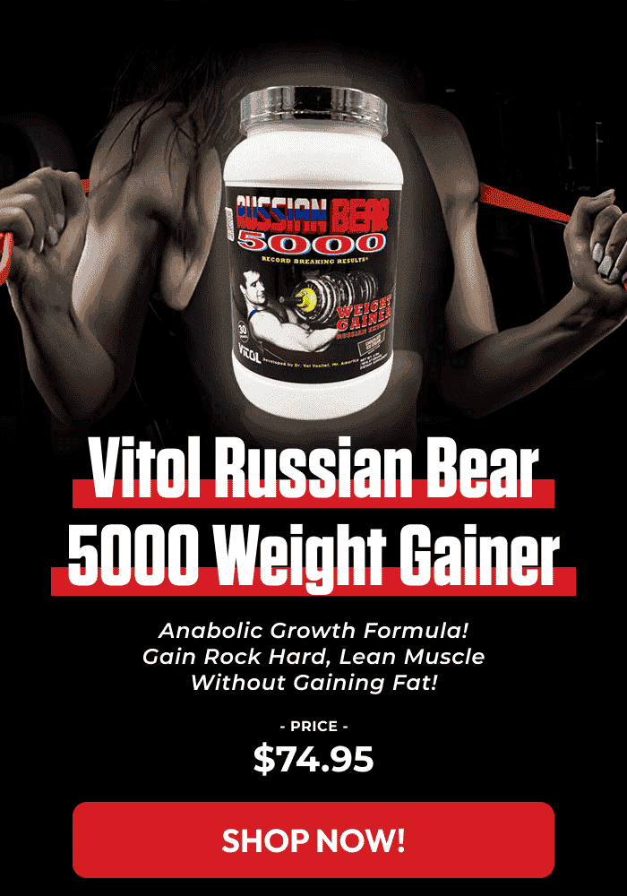 VITOL RUSSIAN BEAR 5000 WEIGHT GAINER