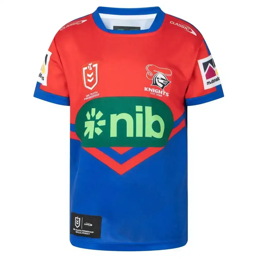 Image of Classic Newcastle Knights 2023 NRL Kids Home Jersey