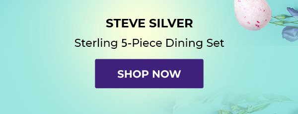 STEVE SILVER Sterling 5-Piece Dining Set