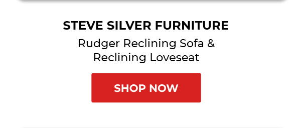 STEVE SILVER FURNITURE Rudger Reclining Sofa and Reclining Loveseat