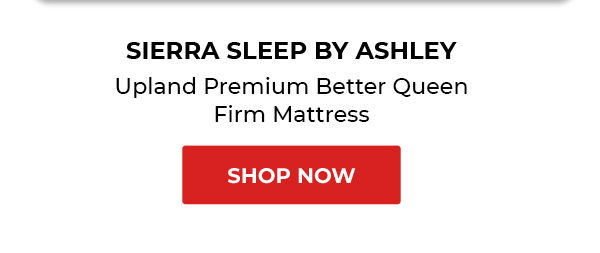 SIERRA SLEEP BY ASHLEY Upland Premium Better Queen Firm Mattress