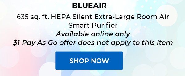 BLUEAIR 635 sq. ft. HEPASilent Extra-Large Room Air Smart Purifier