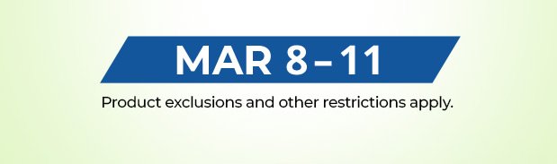 Mar 8 - 11.