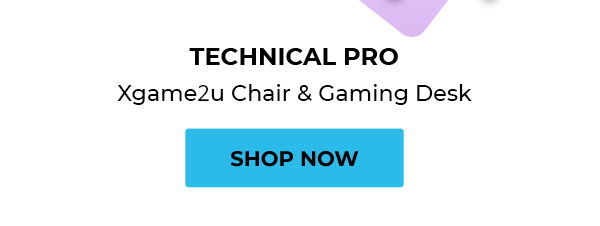 TECHNICAL PRO Xgame2u Chair & Gaming Desk