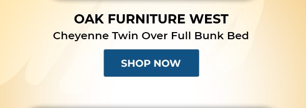 OAK FURNITURE WEST Cheyenne Twin Over Full Bunk Bed