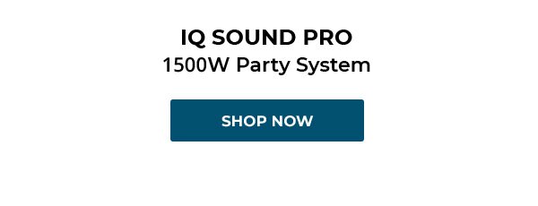 IQ SOUND PRO 1500W Party System