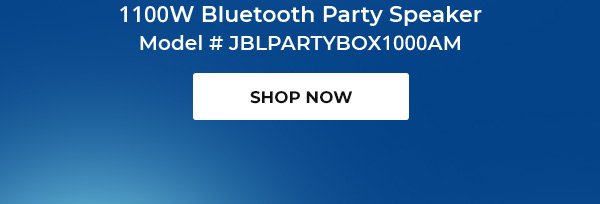 1100W Bluetooth Party Speaker