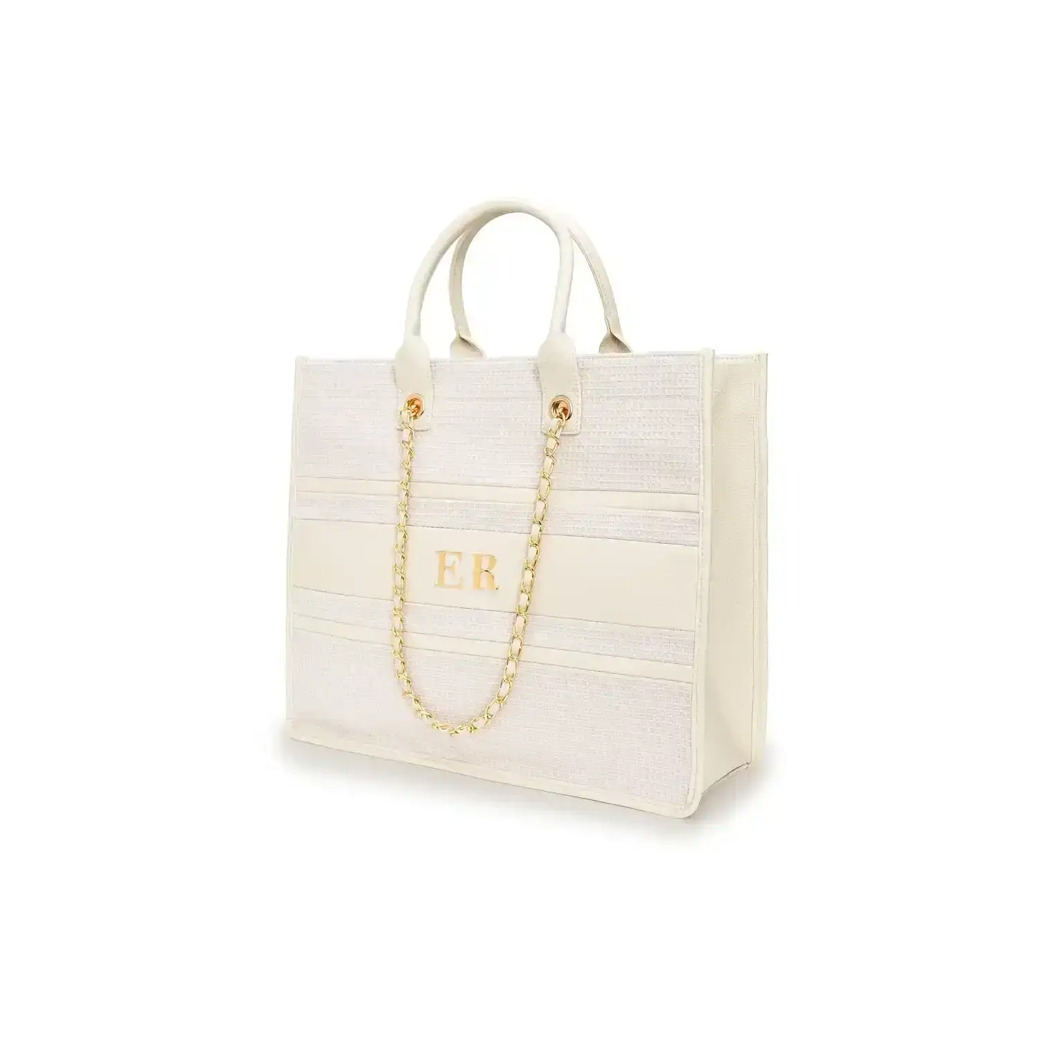 Image of Ivory Waffle Resort Bag