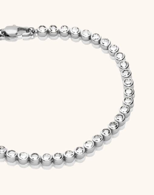 Round Cut Tennis Bracelet