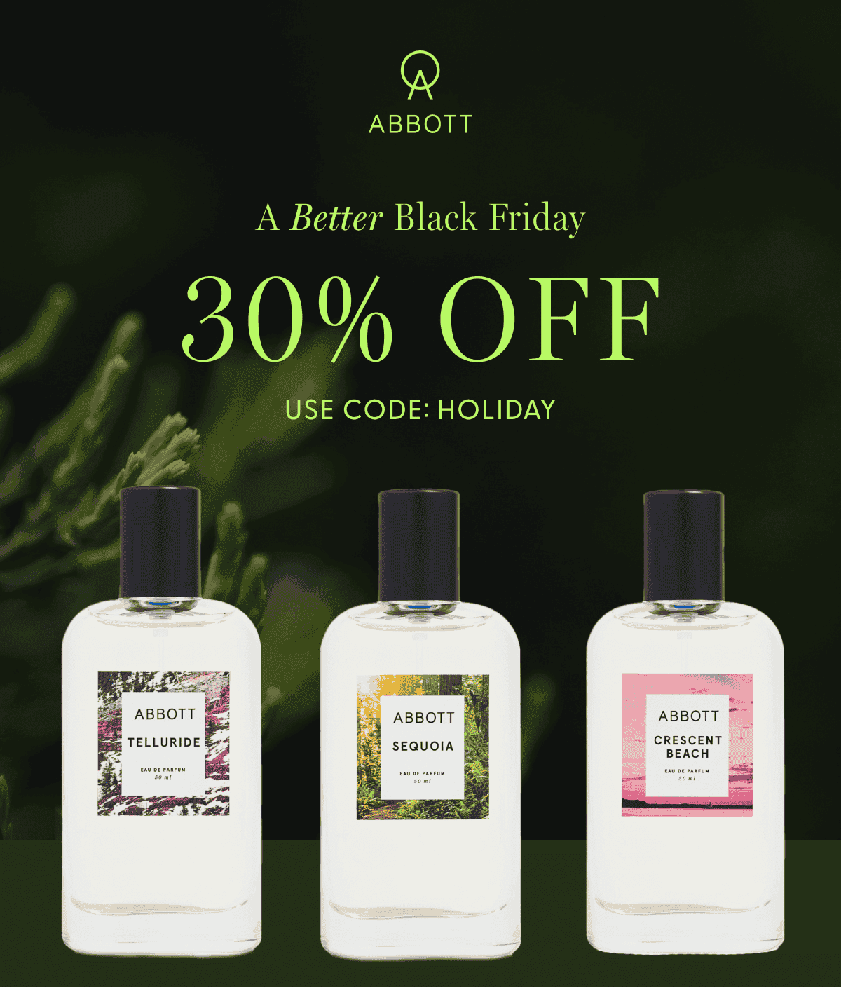 A Better Black Friday: 30% Off