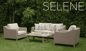 Selene 4-Piece Sling Seating Set