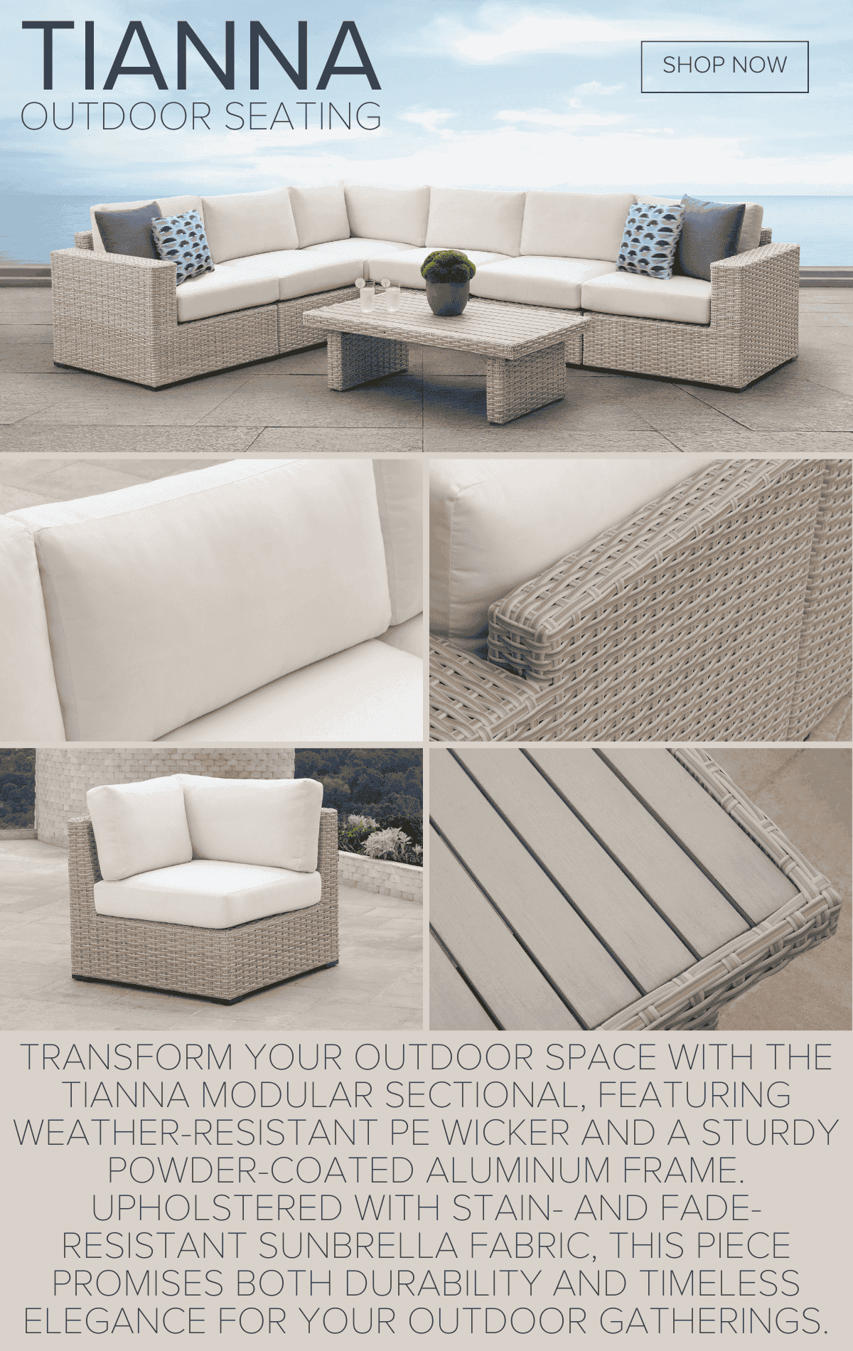 Tianna Outdoor Sectional