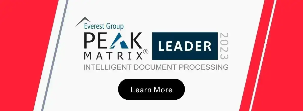 Everest Group Intelligent Document Processing Products PEAK Matrix® 2023