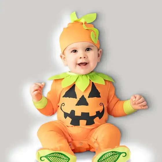 Jack-O-Lantern Baby Costume