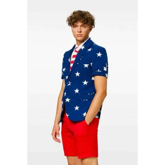 Stars and Stripes Summer Three Piece Opposuit