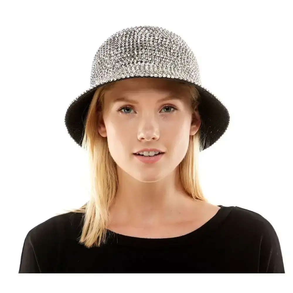 Rhinestone Festival Bucket Hat