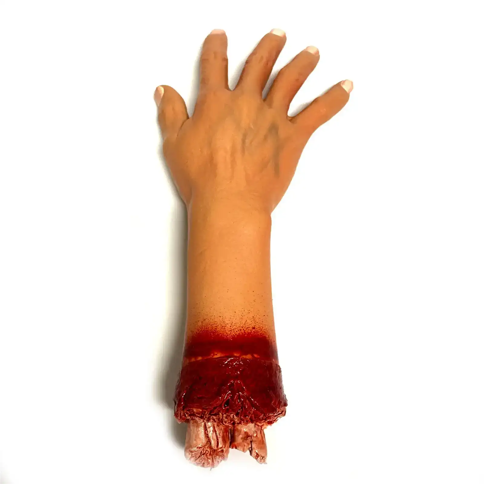 Foam Rubber and Latex Bloody Severed Hand Stump