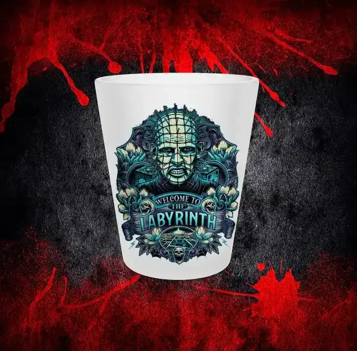 Horror Inspired Character Portrait Shot Glass