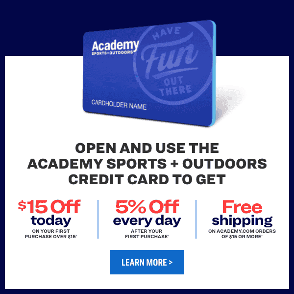 Academy Credit Card