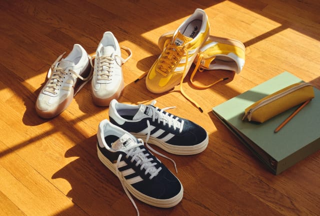 Iconic sneakers are school style winners.