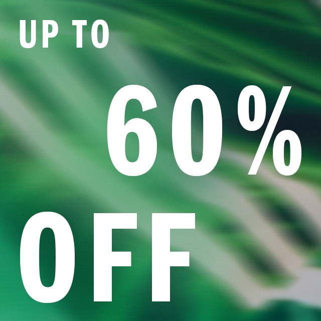 Up to 60% off
