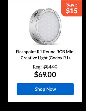 Flashpoint R1 Round RGB Mini Creative Light (Godox R1)