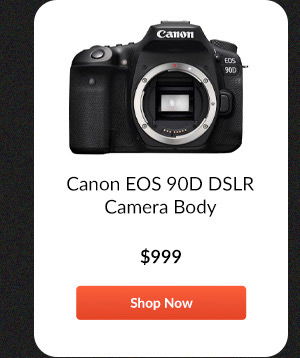 Canon EOS 90D DSLR Camera Body