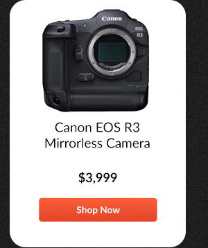 Canon EOS R3 Mirrorless Camera