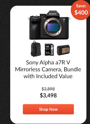 Sony Alpha a7R V Mirrorless Camera, Bundle with Included Value