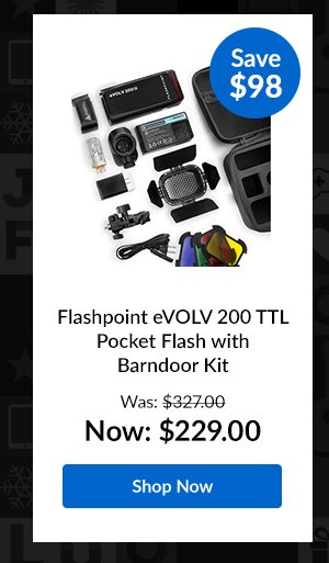 Flashpoint eVOLV 200 R2 TTL Pocket Flash