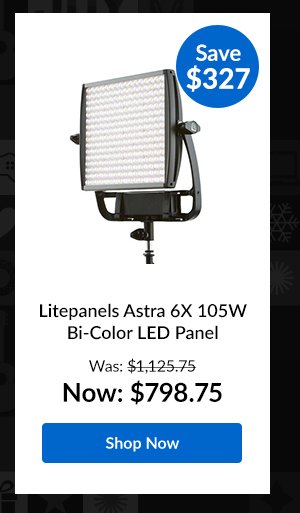 Litepanels Astra 6x Bi-Color Next Generation LED Light Panel