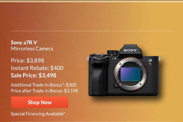 Sony Alpha a7R V Mirrorless Camera