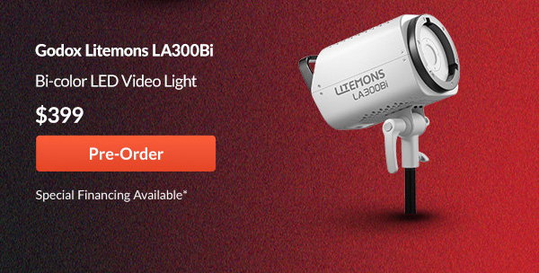 Godox Litemons LA300Bi Bi-color LED Video Light | Pre-Order