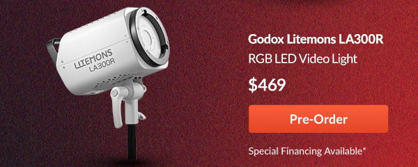 Godox Litemons LA300R RGB LED Video Light | Pre-Order