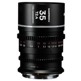 Venus Laowa Nanomorph 35mm T2.4 1.5x S35 Anamorphic Lens for Micro Four Thirds, Silver Flare