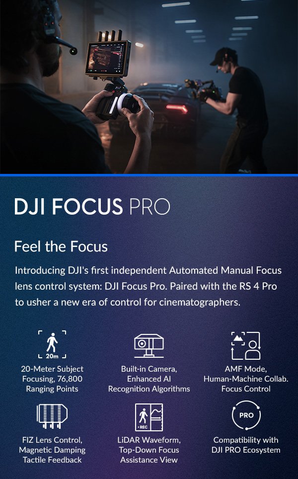 DJI Focus Pro Feel the Focus