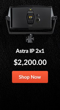 Litepanels Astra IP 2x1 Bi-Color LED Panel \\$2,200.00 | Shop Now