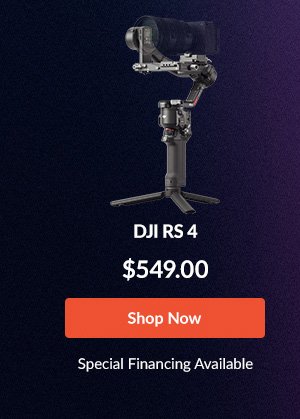 DJI RS 4 \\$549 | Shop Now