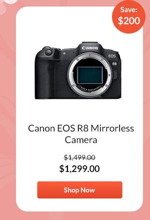 Canon EOS R8 Mirrorless Camera