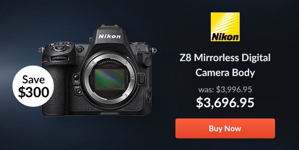 Nikon Z8 Mirrorless Digital Camera Body