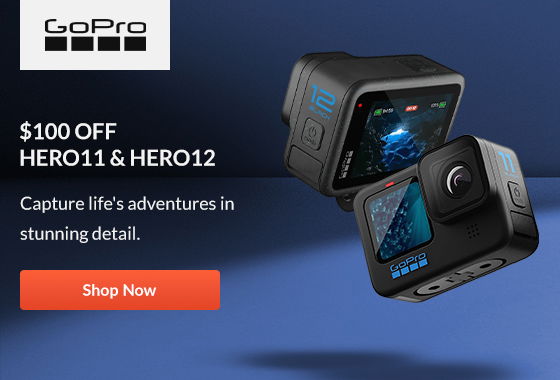 GoPro \\$100 OFF HERO11 & HERO12| Shop Now