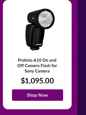 Profoto A10 On and Off Camera Flash for Sony Camera