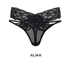 Alma Thong Black