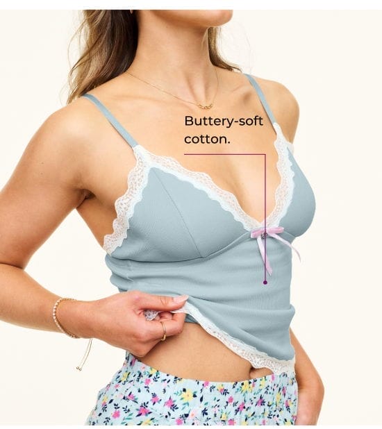 Buttery-soft cotton.