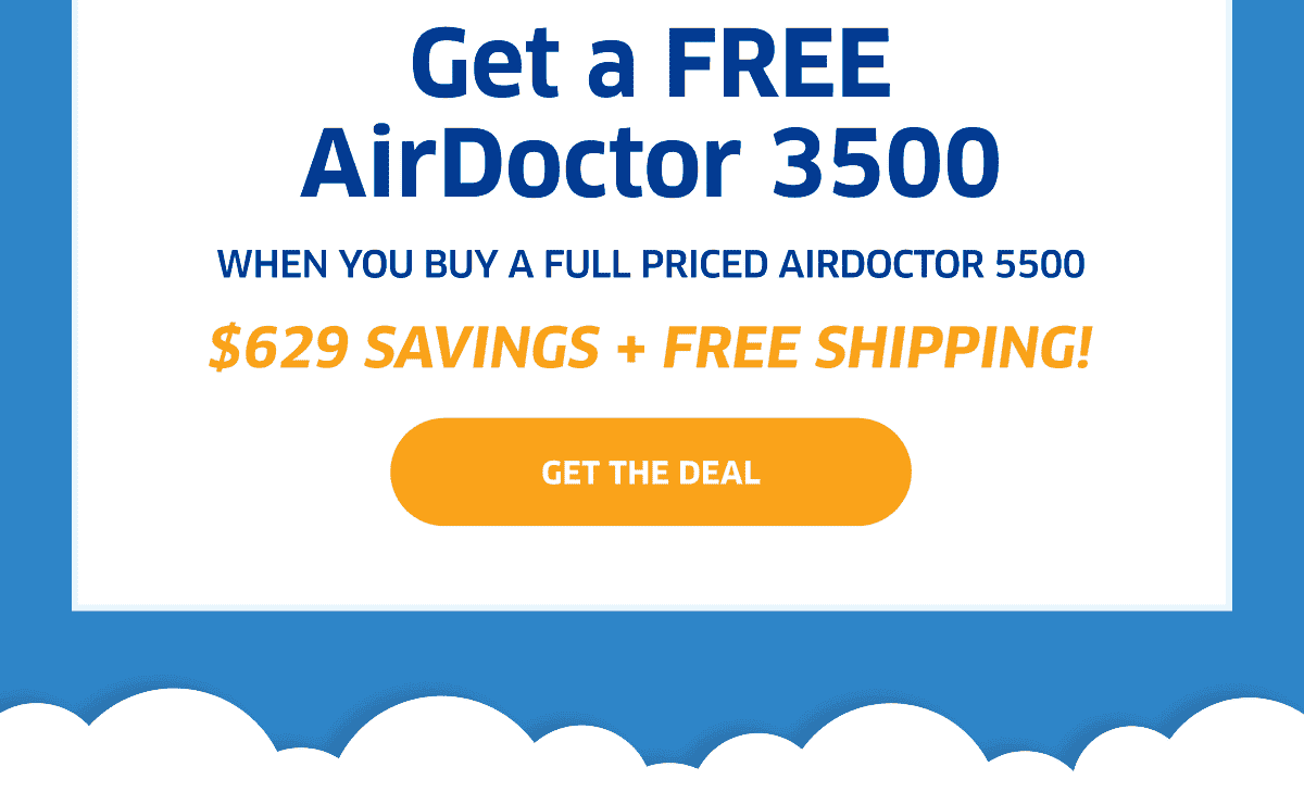 Get a FREE AirDoctor 3500 | Get The Deal