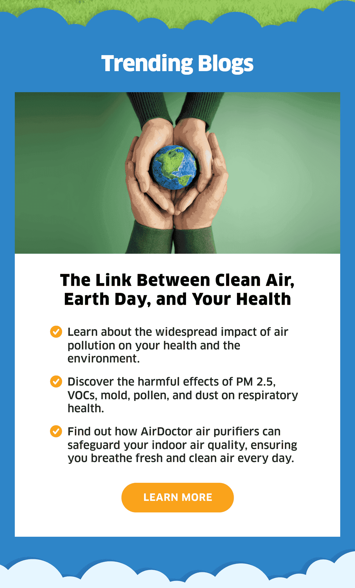 The Link Between Clean Air, Earth Day, and Your Health | Learn More