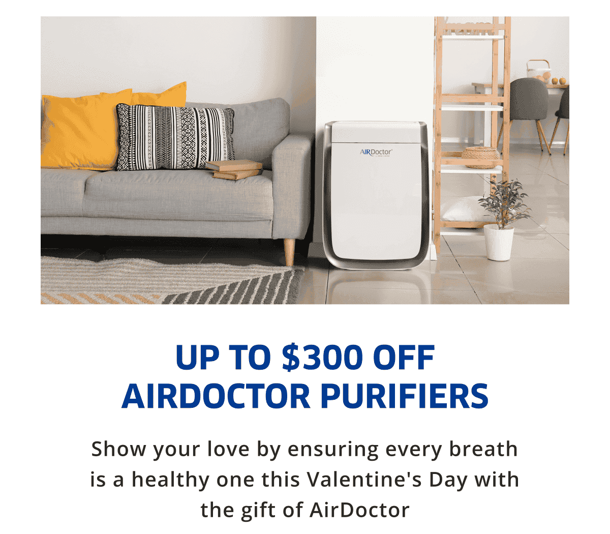 Up To \\$300 Off AirDoctor Purifiers